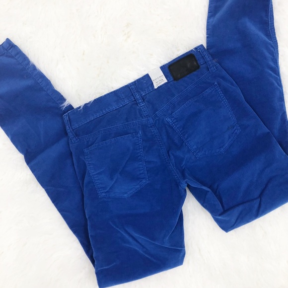 Henry & Belle Royal Blue Fine Wale Skinny Cords - Picture 5 of 5